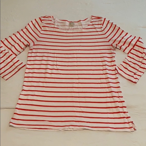J. Crew Stripe Tee - Picture 1 of 3